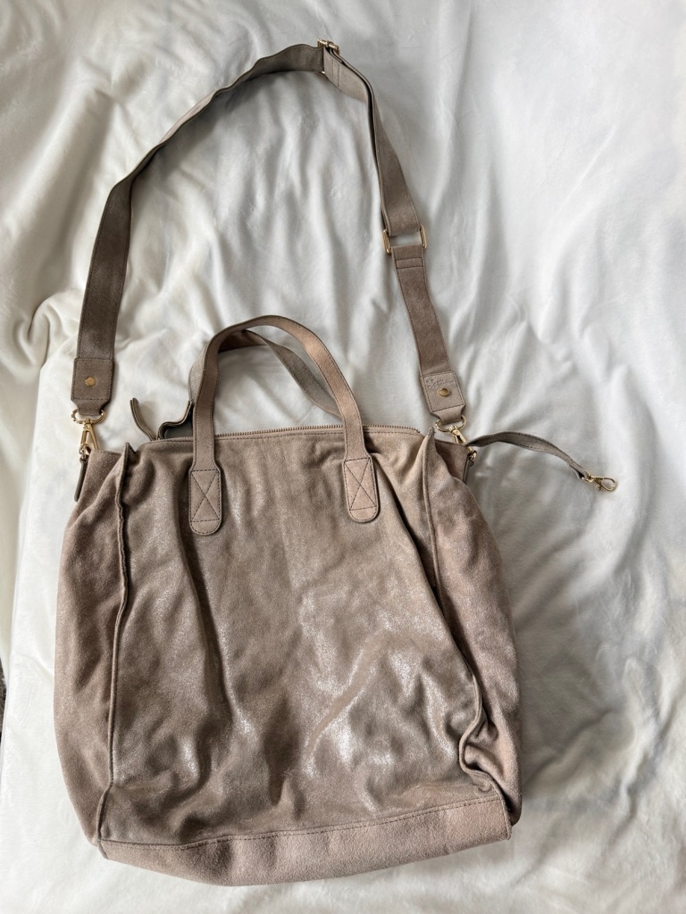 Erin Condren Metallic Planner Tote Bag with Adjustable Strap - Women
